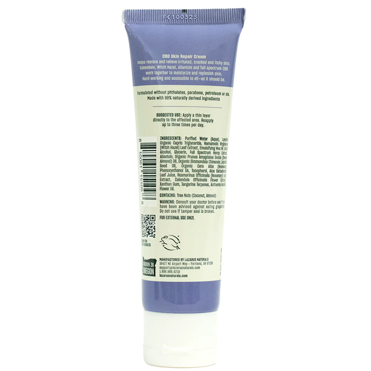 CBD SKIN REPAIR CREAM, REPAIR 75ML (2000MG CBD)