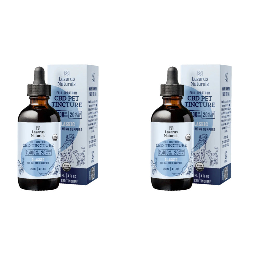 CBD 120ML Tincture Variety: 2-Pack