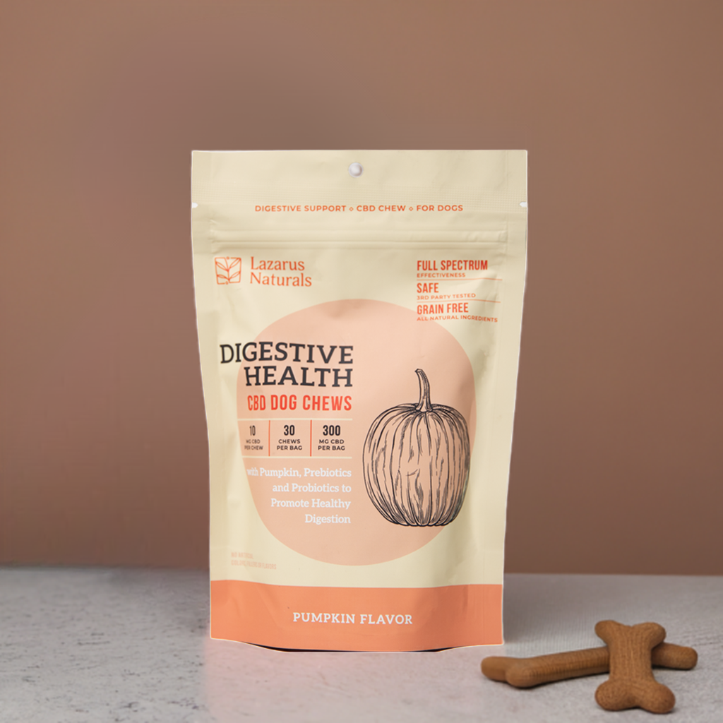 Lazarus CBD Digestive Soft Chews- Pumpkin