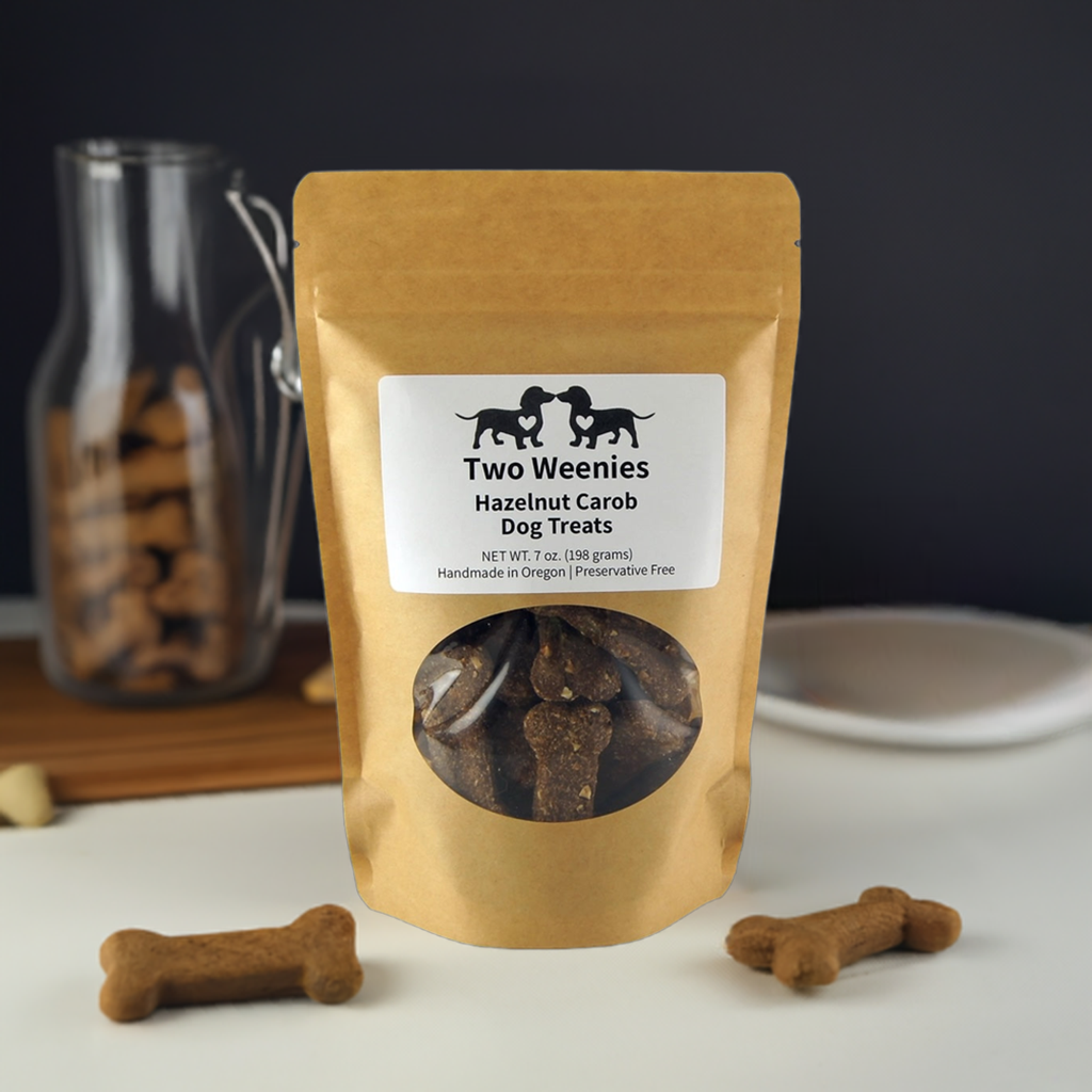 Two Weenies Hazelnut Carob Dog Treats