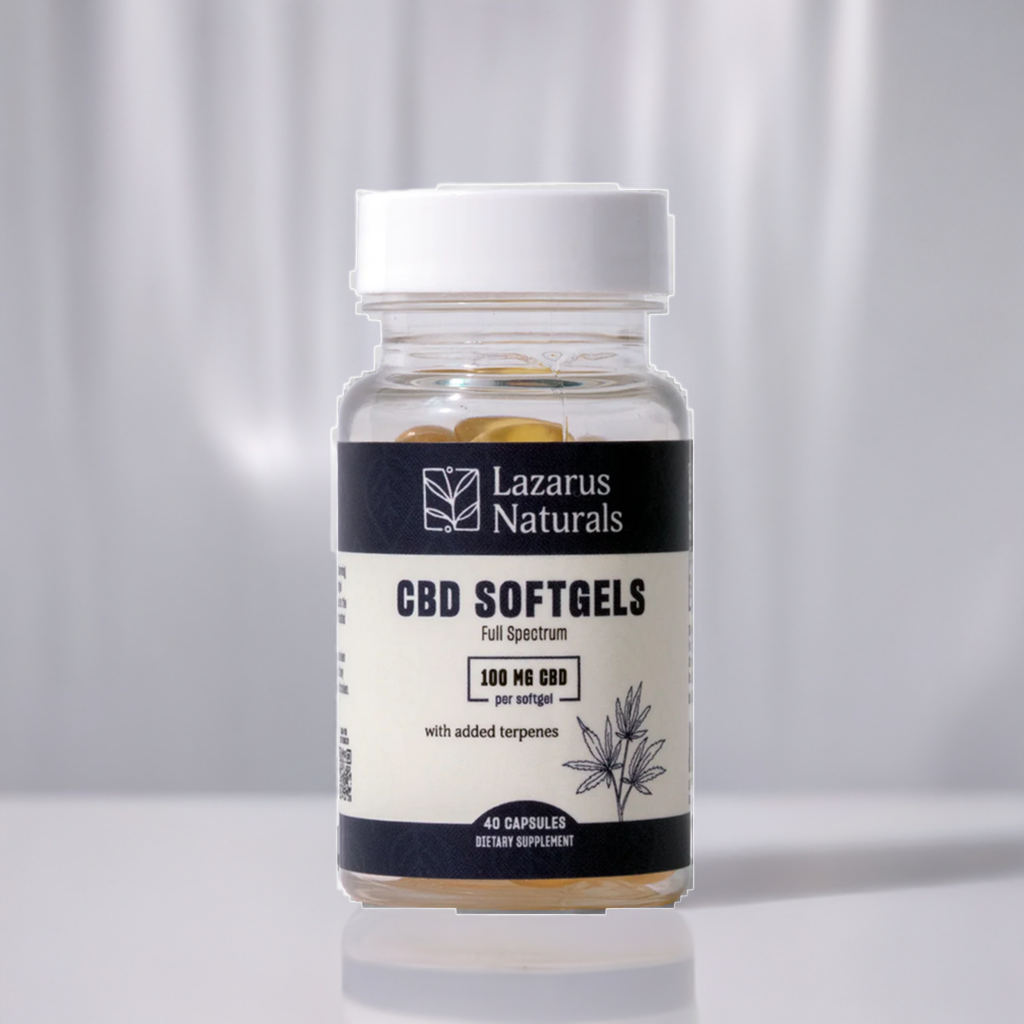 CBD SOFTGELS, 100MG (40 CT)