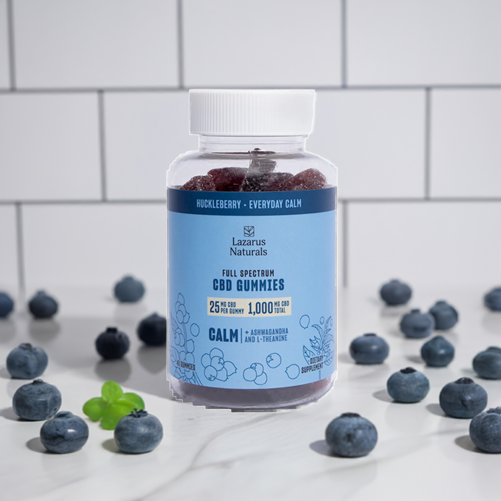 CBD GUMMIES, CALM- Huckleberry