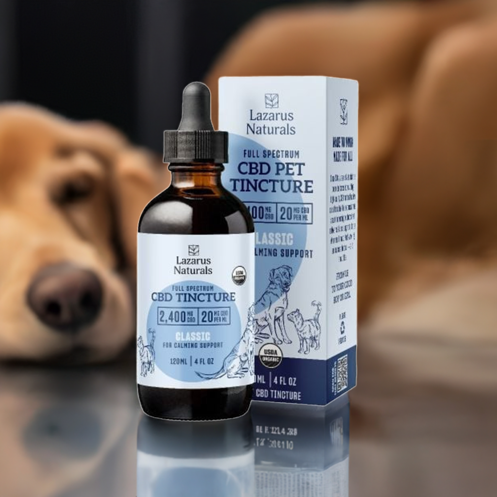 Lazarus CBD Calming Pet Oil Tincture- 120ml