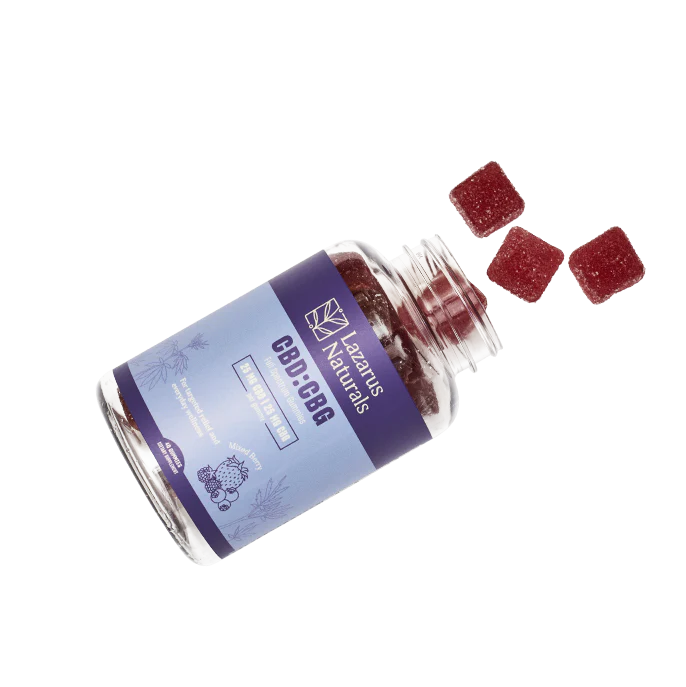 CBD+CBG GUMMIES- Mixed Berry 40 CT